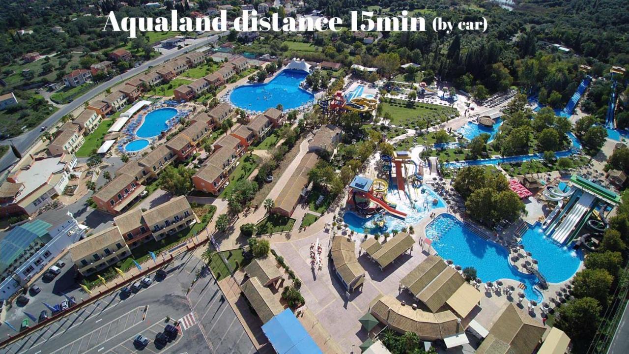 Iris Apartment Near Corfu Town Kontokali Eksteriør bilde